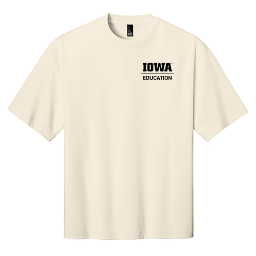 Hawkeye Teacher District Heavyweight Very Important Tee -- Griege