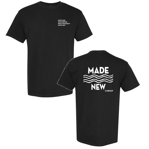 Made New Comfort Colors Black Shirt