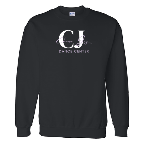 Gildan DryBlend Crew Neck Sweatshirt -- Black