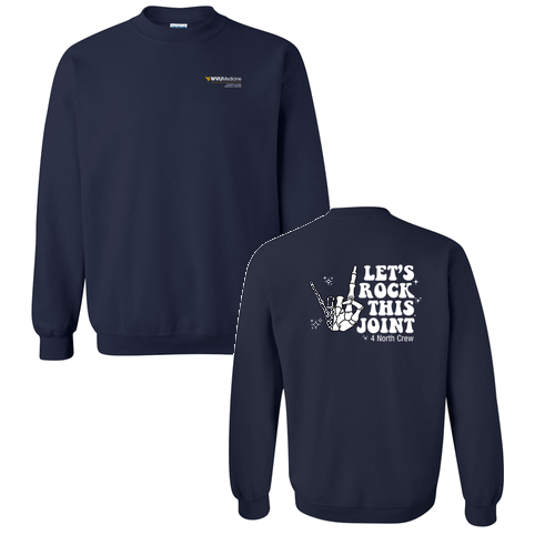 Gildan Heavy Blend Crew Neck Sweatshirt -- Navy