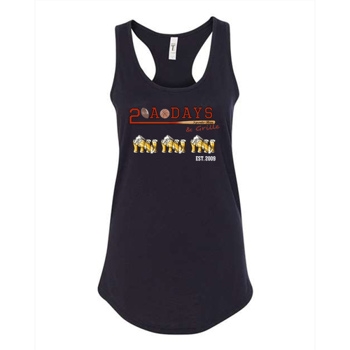Next Level Ladies Ideal Racerback Tank -- Black
