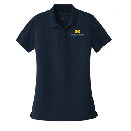 Ladies Port Authority Dry Zone UV Micro Mesh Polo -- River Blue Navy, $29