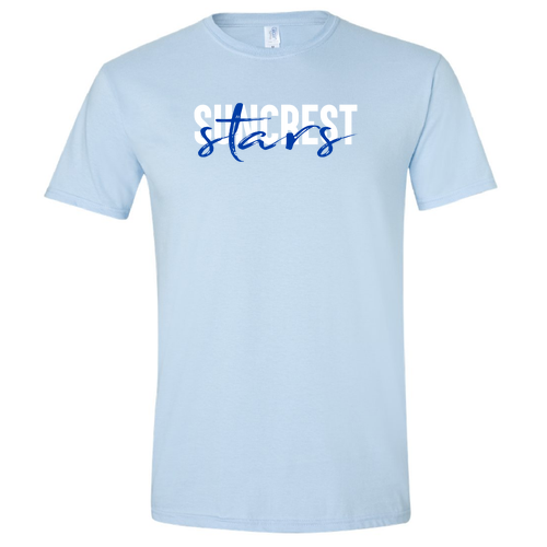 Gildan SoftStyle Fitted T-Shirt -- Light Blue