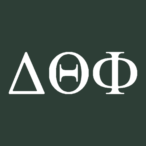 Delta Theta Phi Heavy Cotton Longsleeve Basic T-Shirt -- Front & Back Print