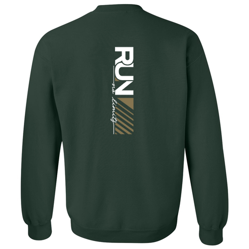 Gildan Heavy Blend Crew Neck Sweatshirt -- Forest Green