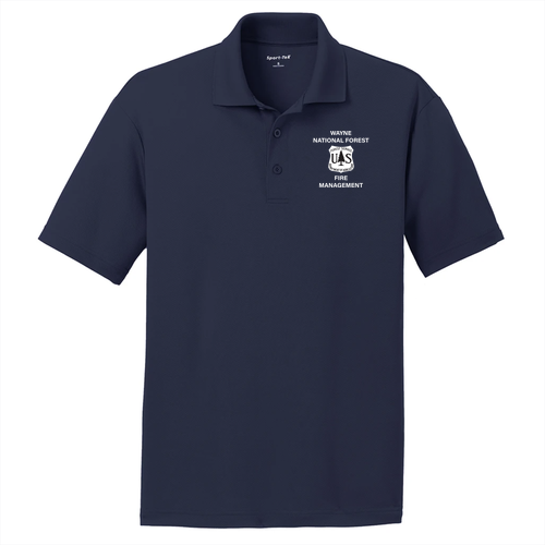 Sport-Tek PosiCharge RacerMesh Polo -- True Navy -- Embroidered