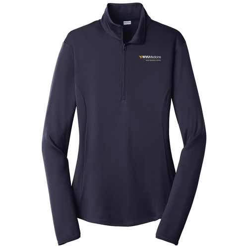 Sport-Tek Ladies PosiCharge Competitor Quarter Zip Pullover -- True Navy