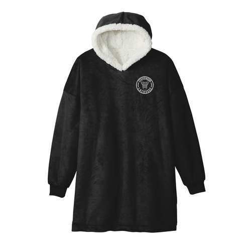 Port Authority Mountain Lodge Wearable Blanket -- Black