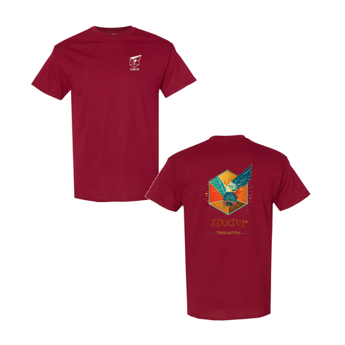 Gildan Heavy Cotton Basic T-Shirt -- Garnet