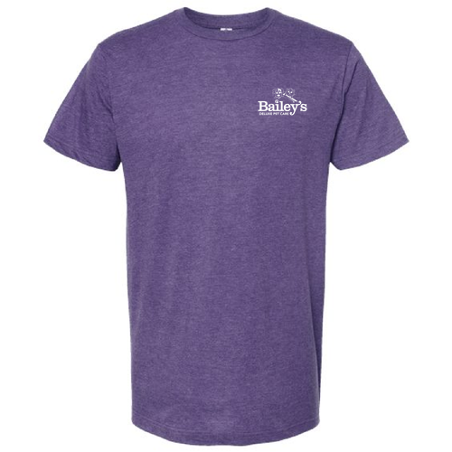 Staff Tee -- Heather Purple