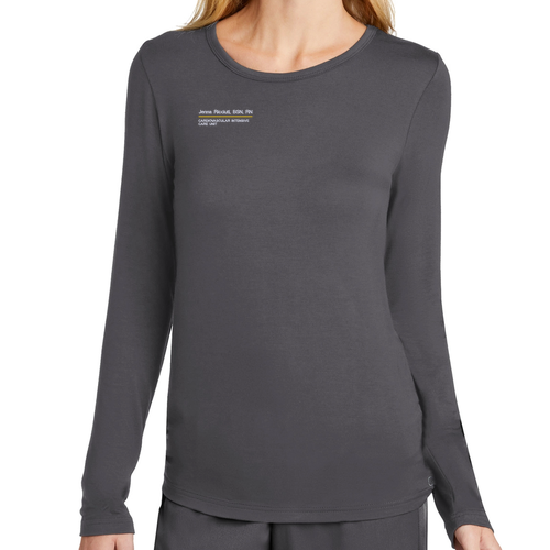 Wink® Women’s Long Sleeve Layer Tee -- Pewter
