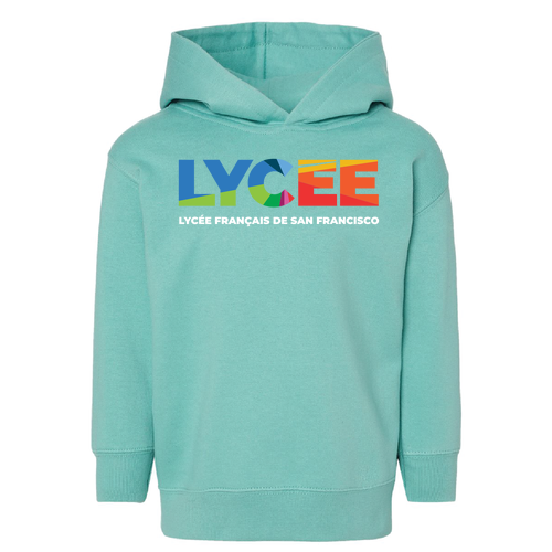 Toddler Pullover Fleece Hoodie -- Saltwater