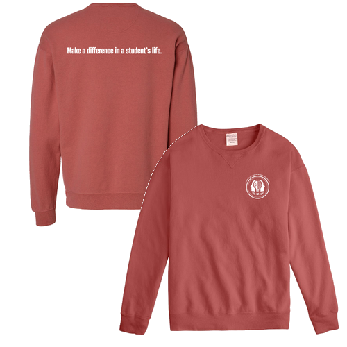 ComfortWash Unisex Crew Sweatshirt -- Nantucket Red