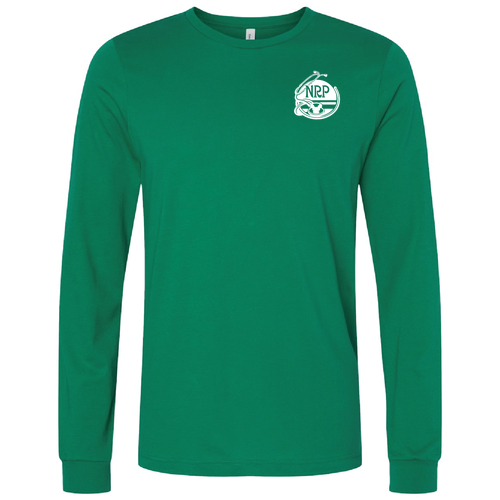 Mens/Unisex Bella Canvas Jersey Long Sleeve Tee -- Kelly
