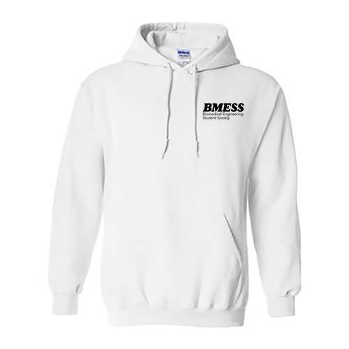 Gildan Heavy Blend Hooded Sweatshirt -- White