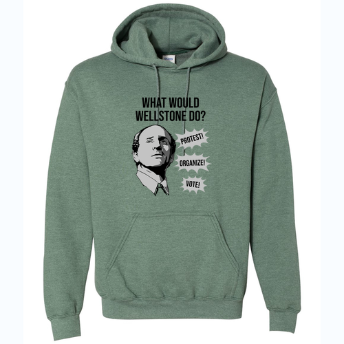 Gildan Heavy Blend Hooded Sweatshirt -- Heather Sport Dark Green
