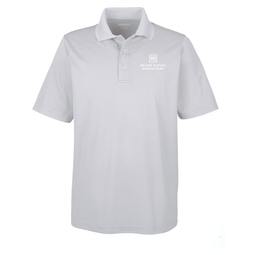 Ash City Core 365 Men's Origin Performance Pique Polo -- Platinum