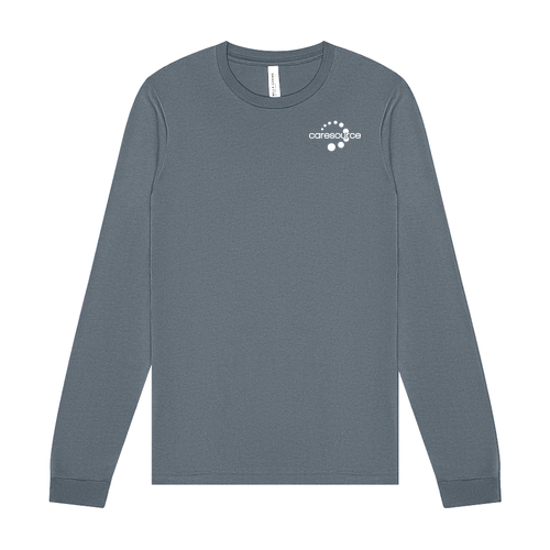 [HIDE] Bella Canvas Unisex Jersey Longsleeve Tee -- Steel Blue