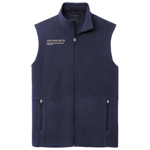 Port Authority ® Accord Microfleece Vest -- Navy
