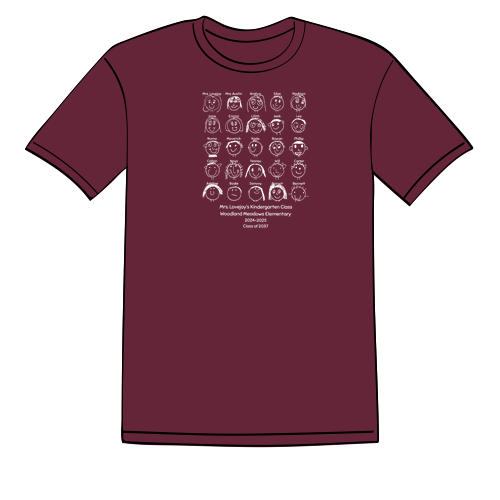 Gildan Heavy Cotton Basic T-Shirt -- Maroon