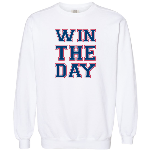 Comfort Colors Adult Crewneck Sweatshirt -- White