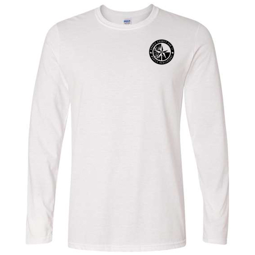 Gildan Softstyle Longsleeve T Shirt -- White