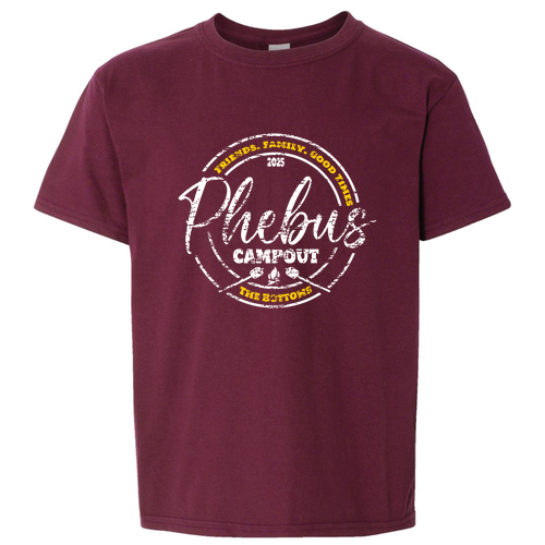 Gildan Youth Softstyle T-Shirt -- Maroon