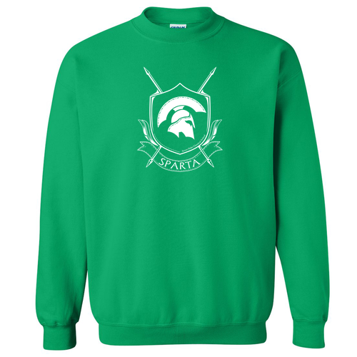 Sparta  Crew Neck Sweatshirt -- Irish Green