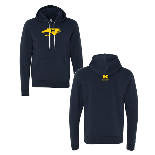 Bella Canvas Soft Sponge Fleece Hoodie -- Navy