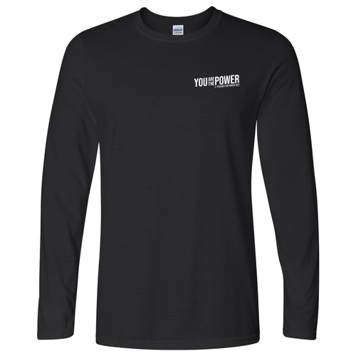 Dear Person Behind Me Long Sleeve Tee -- Black