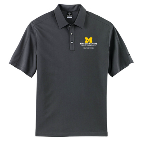 Men/Unisex Nike Tech Sport Dri Fit Polo Shirt -- Anthracite, $44