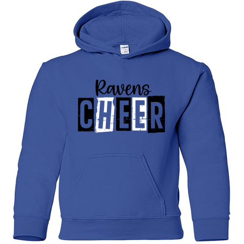 Gildan Heavy Blend Youth Hooded Sweatshirt -- Royal