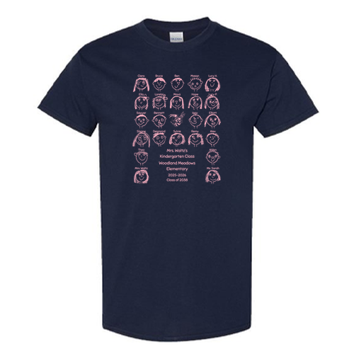 Gildan Heavy Cotton Basic T-Shirt -- Blue Dusk