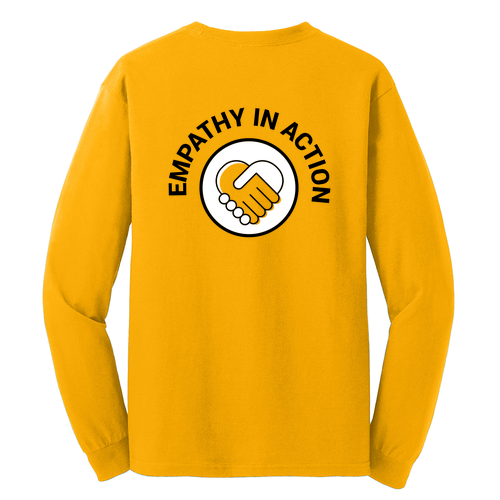 Gildan Heavy Cotton Longsleeve Basic T-Shirt -- Gold