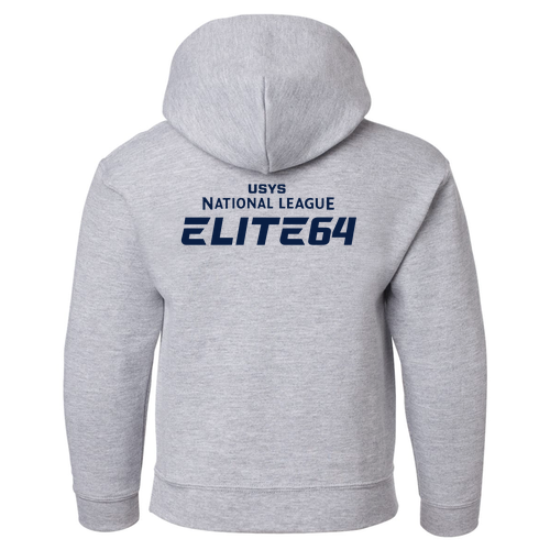 Youth Gildan Heavy Blend Hooded Sweatshirt -- Sport Grey