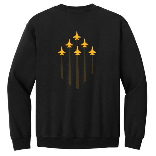 Gildan Heavy Blend Crew Neck Sweatshirt -- Black