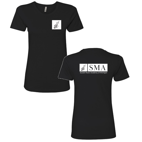 Next Level Womens Tee -- Black