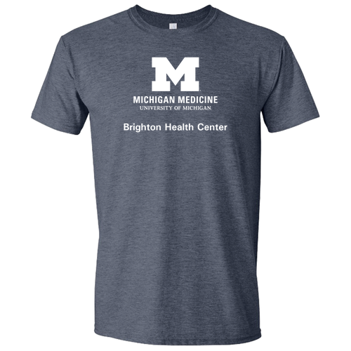 Gildan SoftStyle Fitted T-Shirt -- Heather Navy