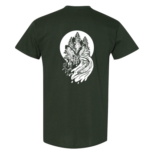 Gildan Heavy Cotton T-Shirt -- Forest Green