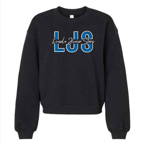 Women's LJS Crewneck Sweatshirt -- Black