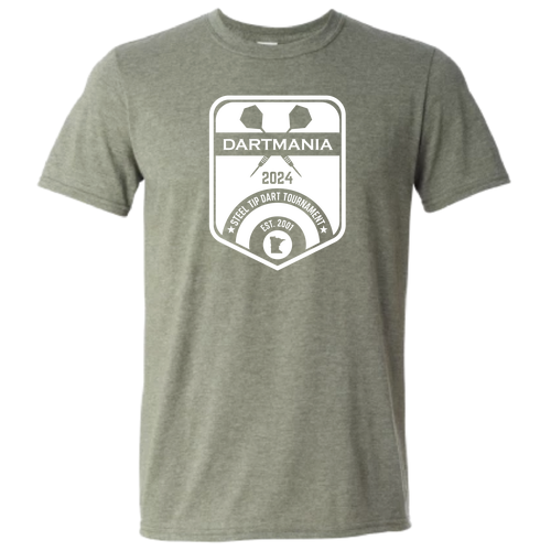 Gildan SoftStyle Fitted T-Shirt -- Heather Military Green