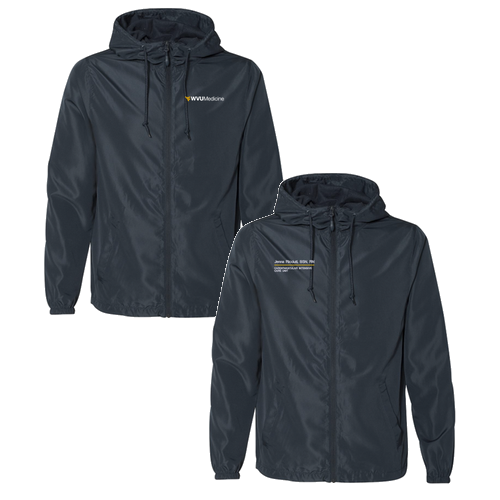 Independent Trading Co. Lightweight Windbreaker Zip Jacket -- Classic Navy