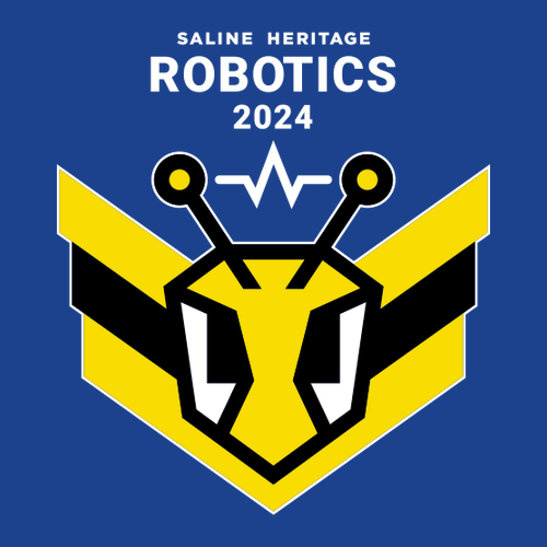 Mens/Unisex Gildan Softstyle Fitted T-Shirt -- Royal, RoboHornets 57431