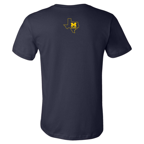 Mens/Unisex Bella Canvas Soft Fitted Jersey T-Shirt -- Navy