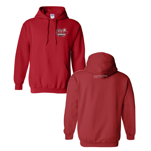 Gildan Heavy Blend Hooded Sweatshirt -- Red