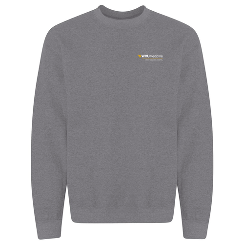 Gildan Heavy Blend Crew Neck Sweatshirt -- Graphite Heather