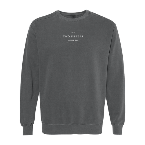 Comfort Colors Unisex Garment-Dyed Crewneck Sweatshirt -- Pepper