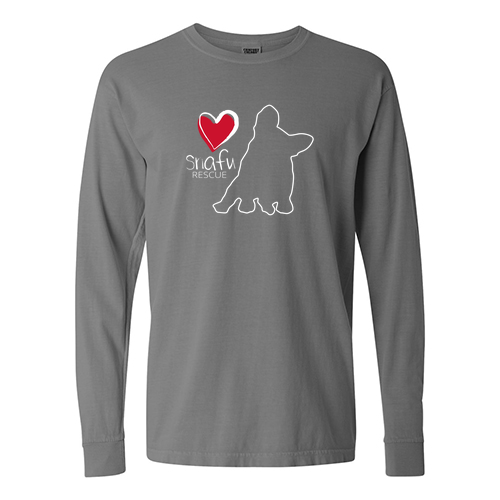 Comfort Colors Ringspun Long Sleeve Tee -- Grey