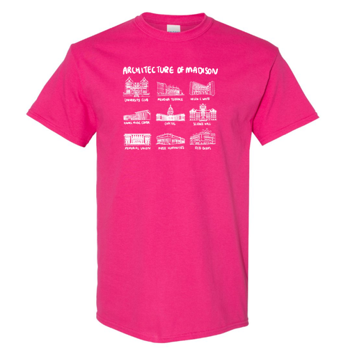 Gildan Heavy Cotton Basic T-Shirt -- Heliconia