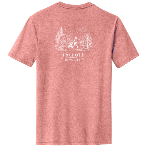 District Made Mens Perfect Blend Tee -- Blush Frost